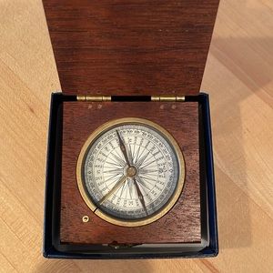 Monticello Thomas Jefferson Pocket Compass